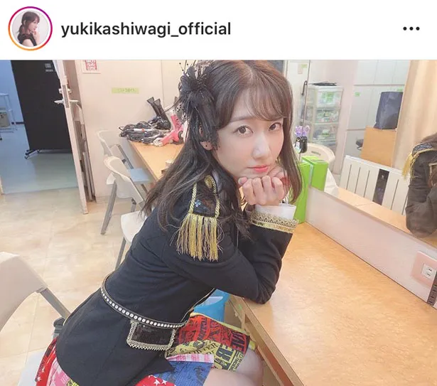 ※柏木由紀公式Instagram(yukikashiwagi_official)のスクリーンショット