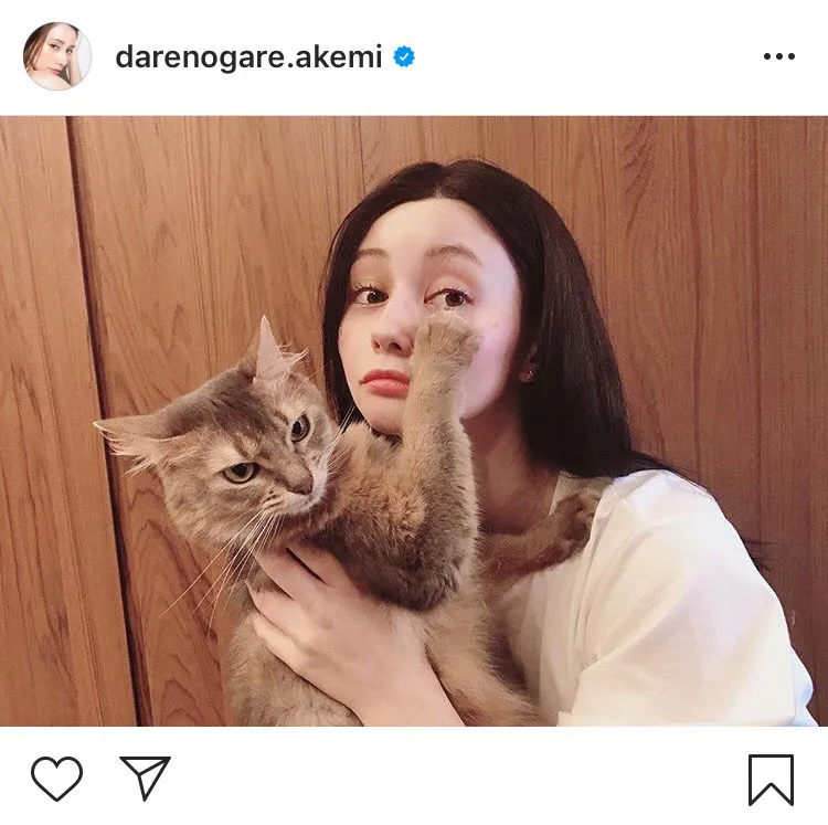 ※ダレノガレ明美公式Instagram(darenogare.akemi)のスクリーンショット