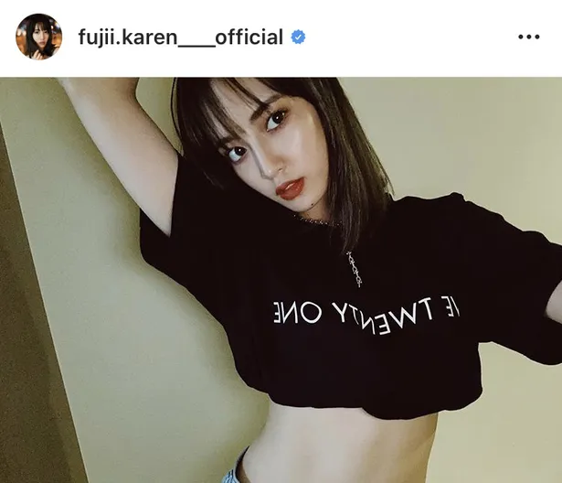 画像 藤井夏恋 ツヤ肌 美腹筋あらわな夏tシャツ姿に反響 おなかめっちゃ綺麗 美でしかない 2 10 Webザテレビジョン