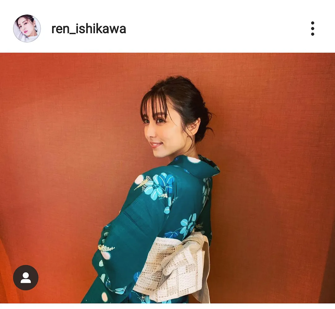 ※画像は石川恋(ren_ishikawa)公式Instagramのスクリーンショット