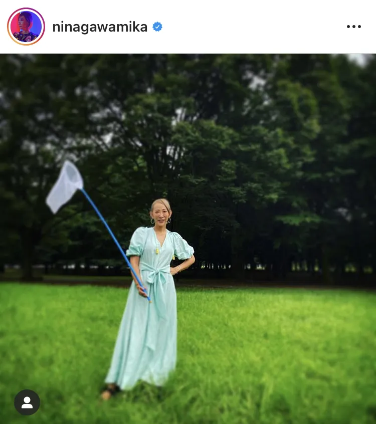 ※蜷川実花オフィシャルInstagram(ninagawamika)のスクリーンショット