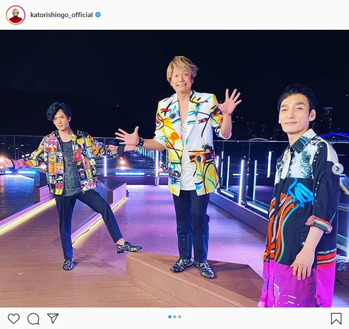 ※画像は香取慎吾(katorishingo_official)公式Instagramより