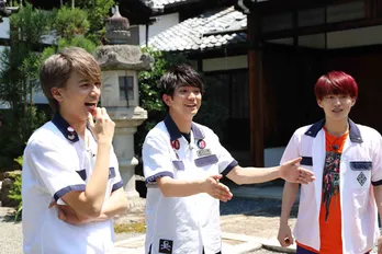 Aぇ! group正門良規・小島健・福本大晴が怖い話を、男気で受け止める