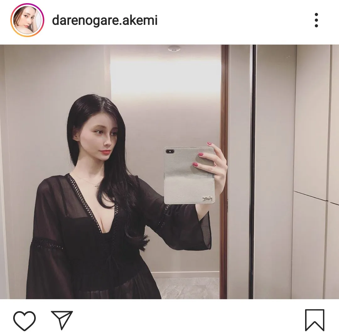 ※画像はダレノガレ明美公式Instagram(darenogare.akemi)のスクリーンショット