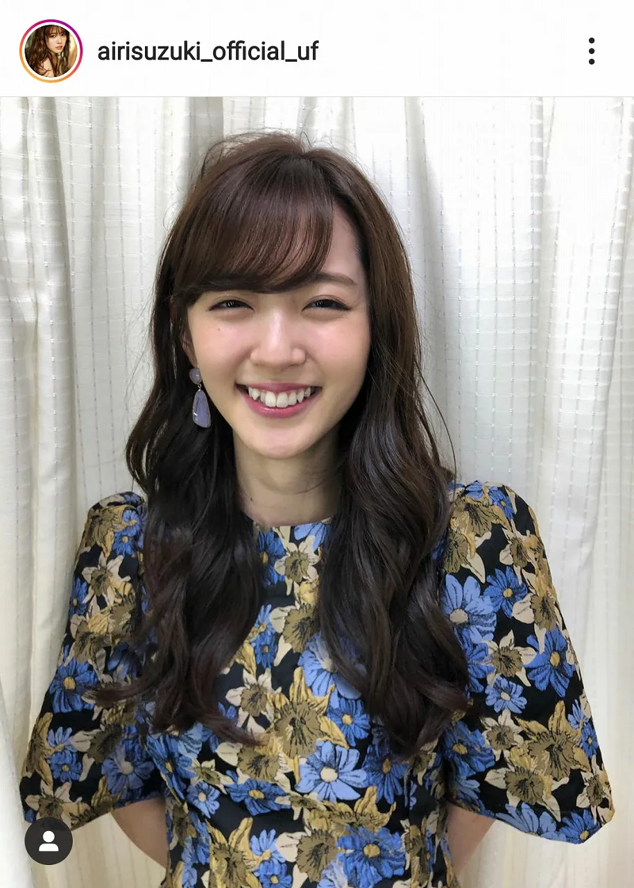 ※画像は鈴木愛理(airisuzuki_official_uf)公式Instagramのスクリーンショット