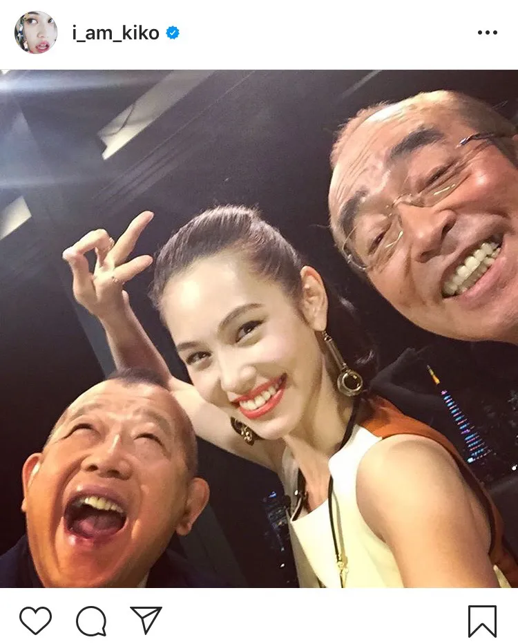 ※水原希子オフィシャルInstagram(i_am_kiko)のスクリーンショット