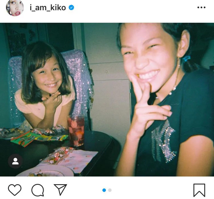 ※水原希子オフィシャルInstagram(i_am_kiko)のスクリーンショット