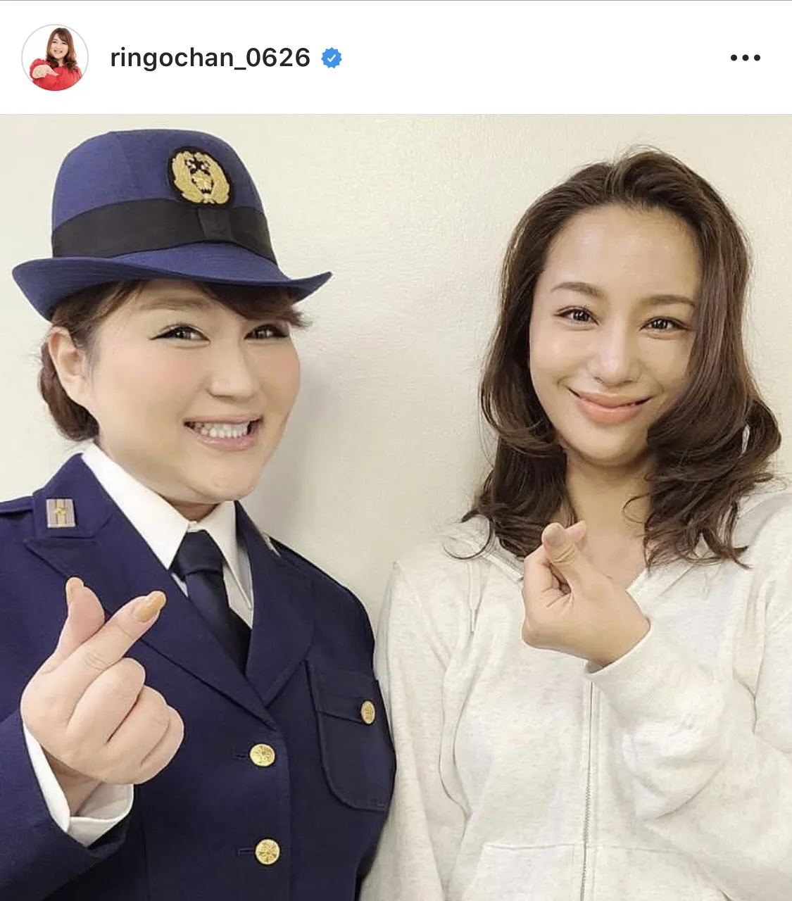 ※画像はりんごちゃん公式Instagram(ringochan_0626)のスクリーンショット