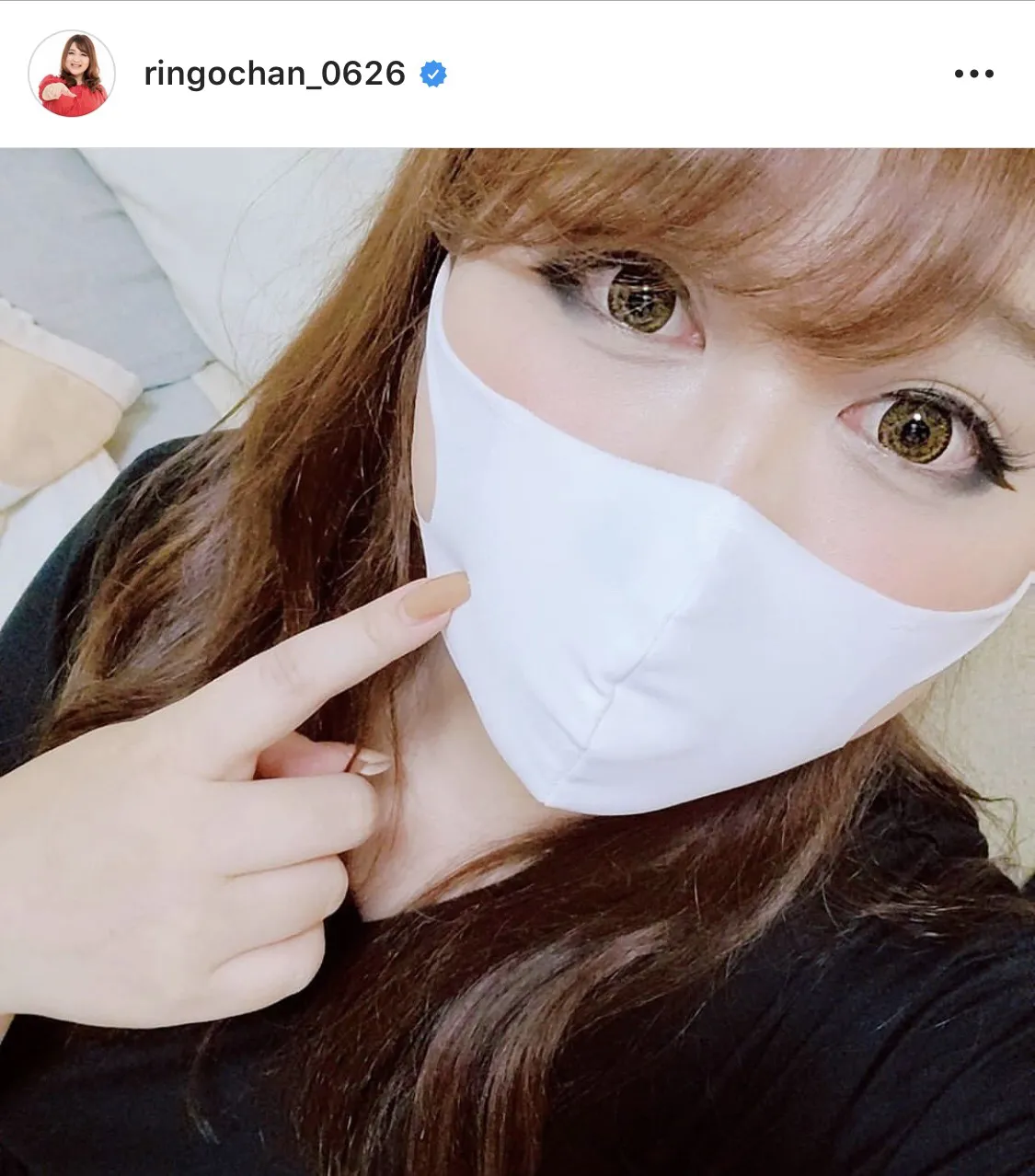 ※画像はりんごちゃん公式Instagram(ringochan_0626)のスクリーンショット