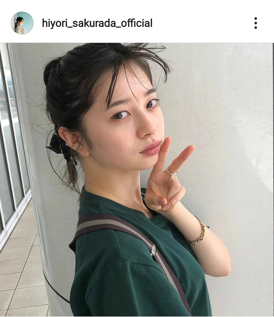 ※画像は桜田ひより(hiyori_sakurada_official)公式Instagramのスクリーンショット