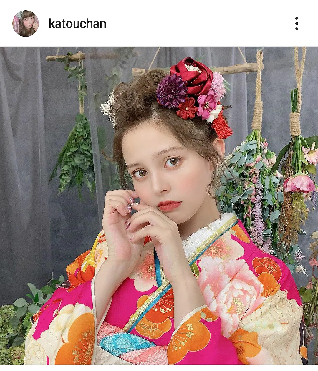 ※画像は加藤ナナ(katouchan)公式Instagramのスクリーンショット