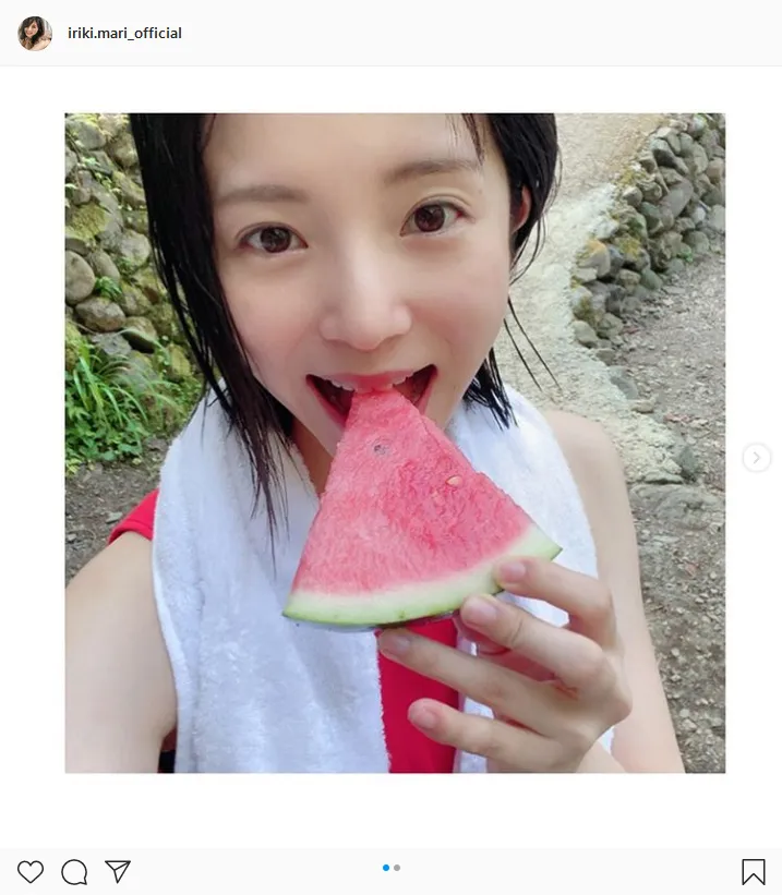 ※画像は入来茉里(iriki.mari_official)公式Instagramより