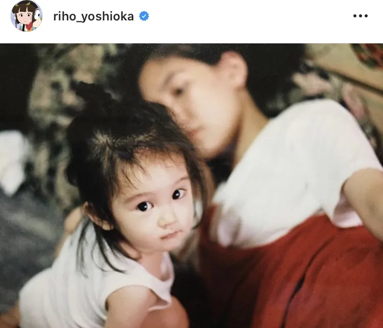 ※吉岡里帆オフィシャルInstagram(riho_yoshioka)のスクリーンショット