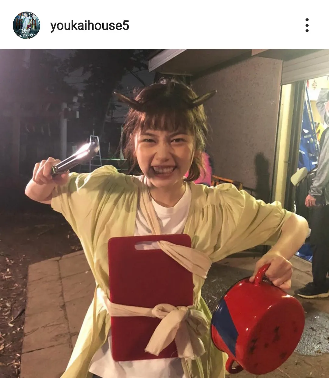 ※画像は土曜ナイトドラマ『妖怪シェアハウス』(youkaihouse5)公式Instagramのスクリーンショット