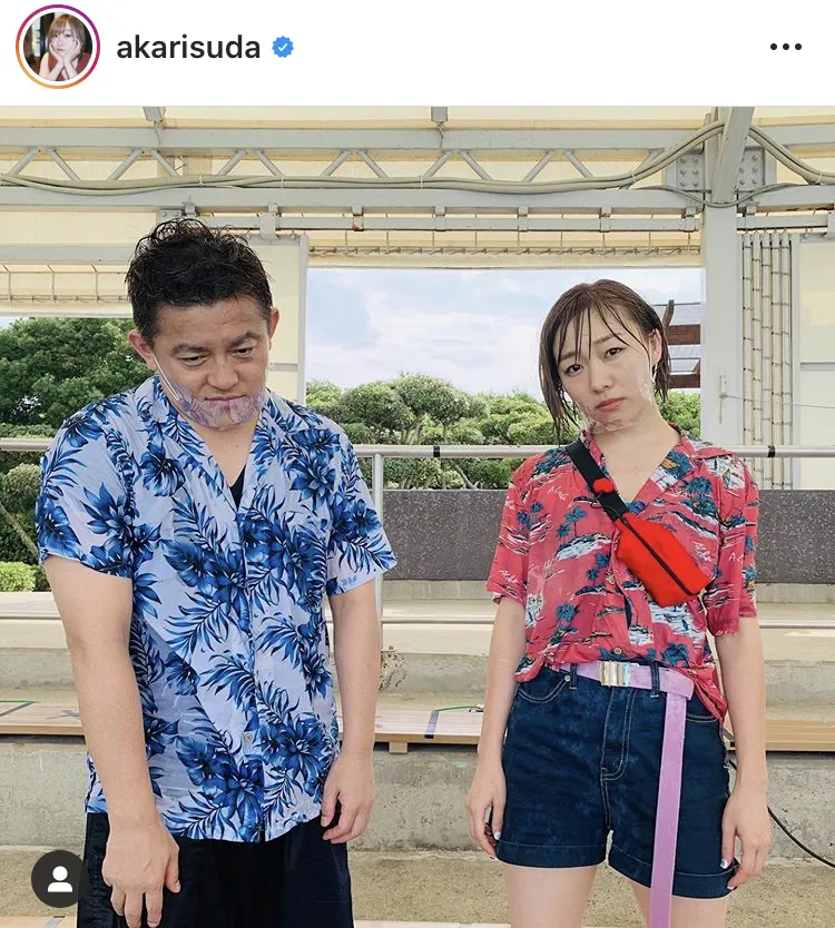 ※須田亜香里オフィシャルInstagram(akarisuda)のスクリーンショット