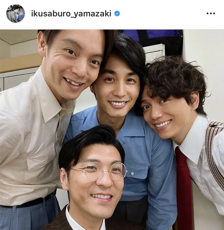  ※山崎育三郎公式Instagram(ikusaburo_yamazaki)より