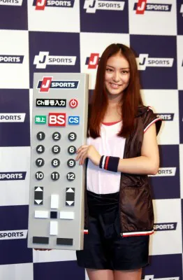 【写真】新しくなったJ SPORTSをPR