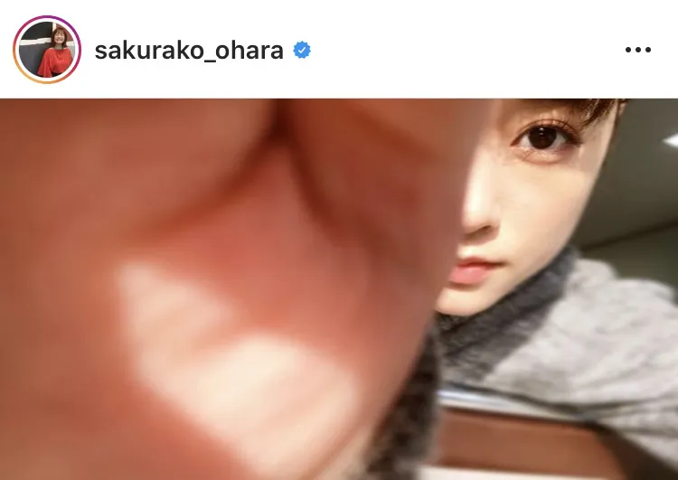 ※大原櫻子公式Instagram(sakurako_ohara)より