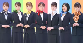 SUPER☆GiRLSが新CMで最高に可愛すぎるCAに変身!