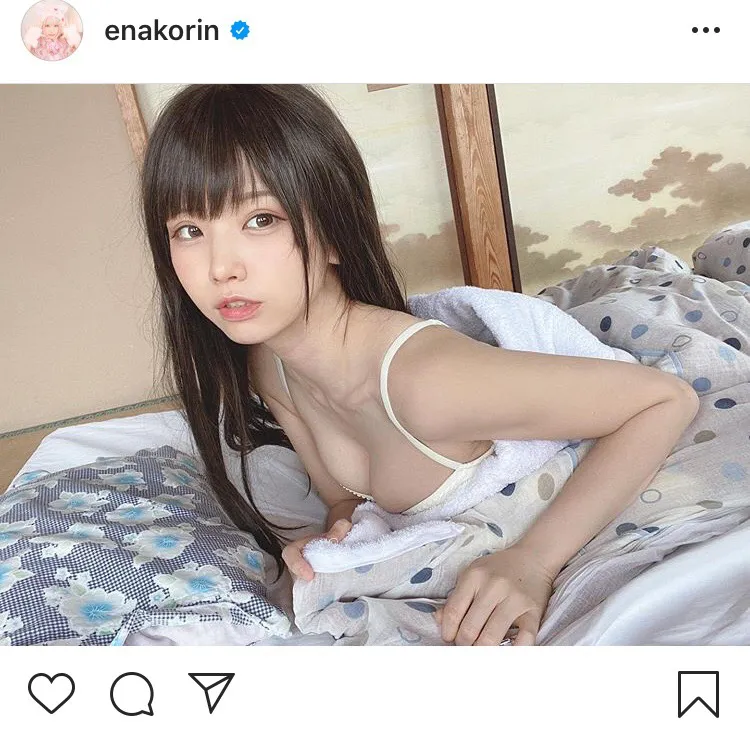 ※えなこオフィシャルInstagram(enakorin)のスクリーンショット