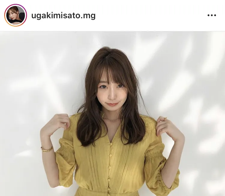 ※宇垣美里マネジャーInstagram(ugakimisato.mg)のスクリーンショット