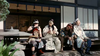 桃太郎あぜん…浦島太郎と金太郎が“見たことのない競技”で真剣勝負「三太郎シリーズ」新CM