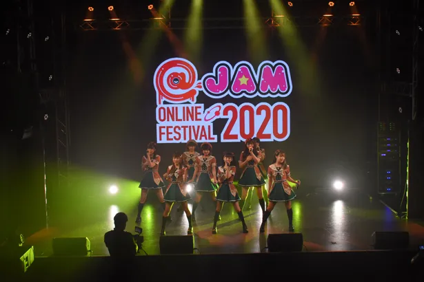 「@JAM ONLINE FESTIVAL 2020」のRedステージに出演したイケてるハーツ