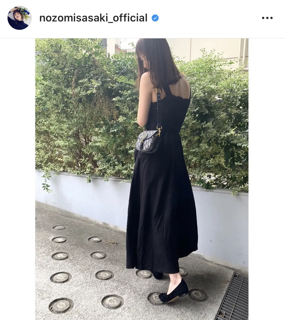 ※佐々木希公式Instagram(nozomisasaki_official)より