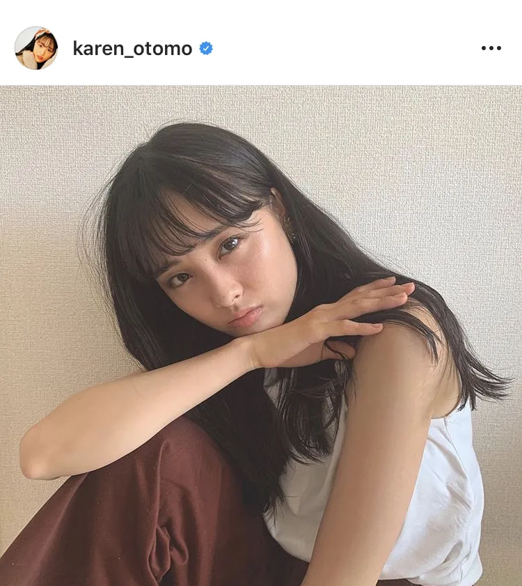 ※大友花恋公式Instagram(karen_otomo)より