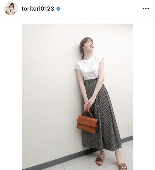 ※トリンドル玲奈公式Instagram(toritori0123)のスクリーンショット