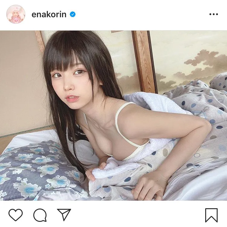 ※えなこオフィシャルInstagram(enakorin)のスクリーンショット