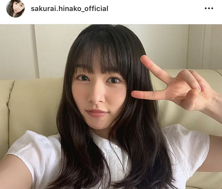 ※画像は桜井日奈子公式Instagram(sakurai.hinako_official)のスクリーンショット