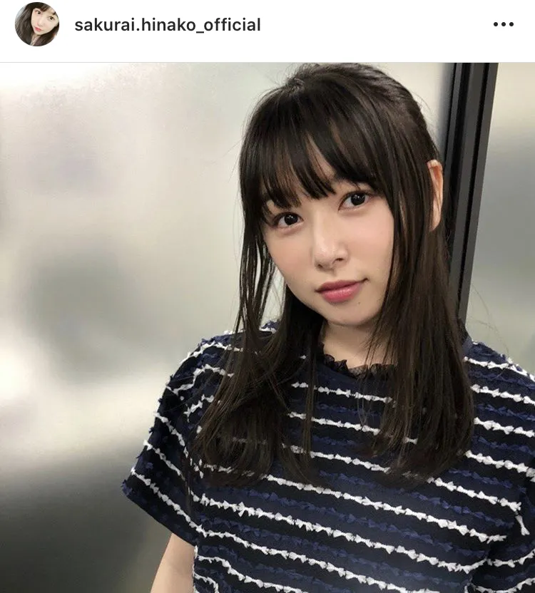 ※画像は桜井日奈子公式Instagram(sakurai.hinako_official)のスクリーンショット