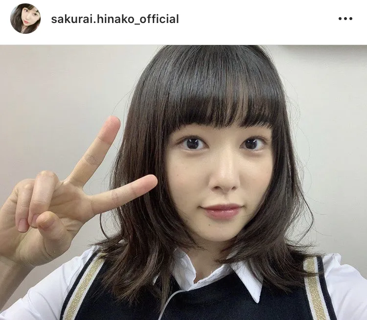 ※画像は桜井日奈子公式Instagram(sakurai.hinako_official)のスクリーンショット