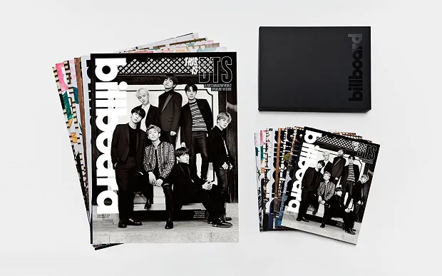 「billboard BTS limited-edition box」