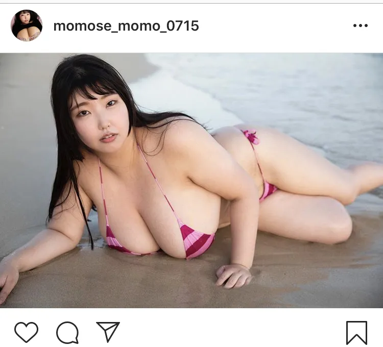 ※画像はももせもも(momose_momo_0715)公式Instagramのスクリーンショット