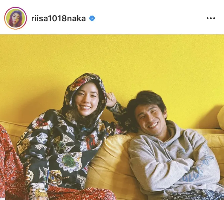 ※仲里依紗公式instagram(riisa1018naka)より