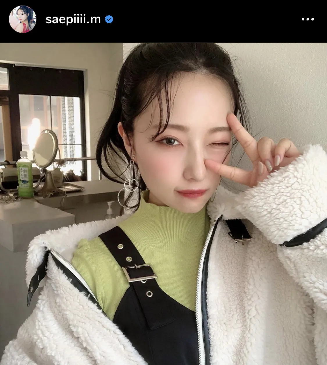 ※村瀬紗英オフィシャルInstagram(saepiiii.m)より