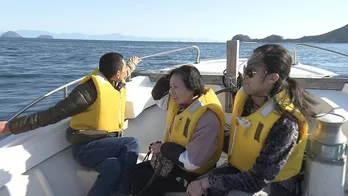 稗田さんのお母さんも同行！　稗田さんと直也、無人島生活にチャレンジ!!　後編＜発見らくちゃく＞