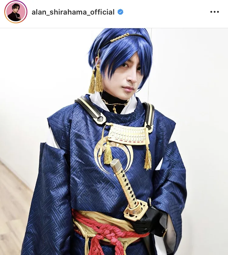 【写真を見る】「リアル2次元フェイス」白濱亜嵐、“刀剣乱舞”コスプレSHOT　(ほか、“まるで2次元”肉体美SHOTなど)