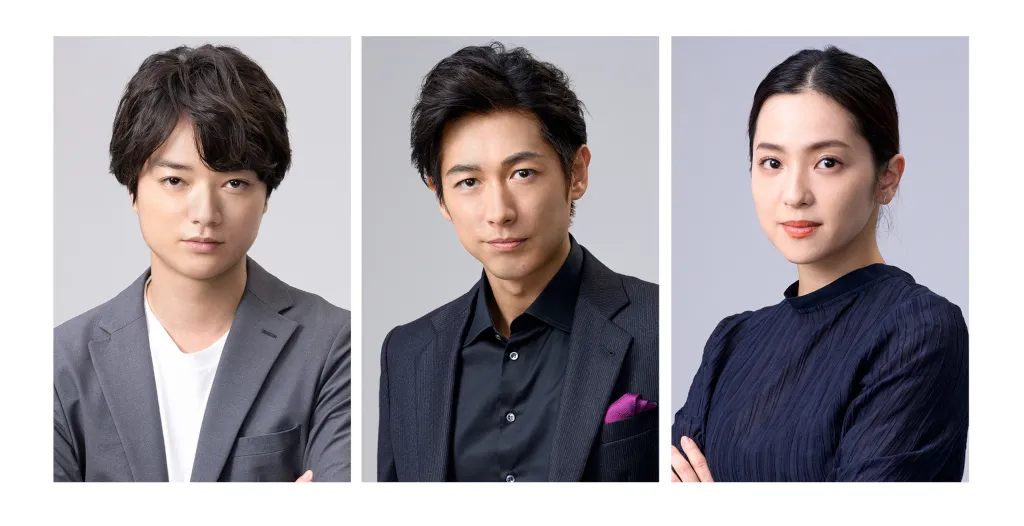 「危険なビーナス」への出演が決まった染谷将太、ディーン・フジオカ、中村アン(写真左から)