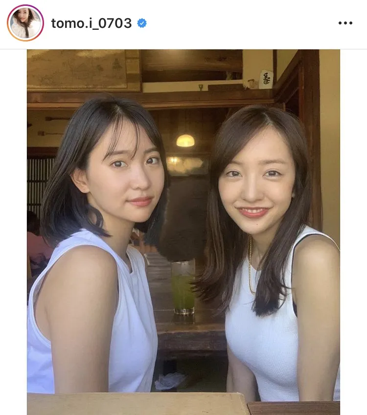 ※板野友美公式Instagram(tomo.i_0703)より