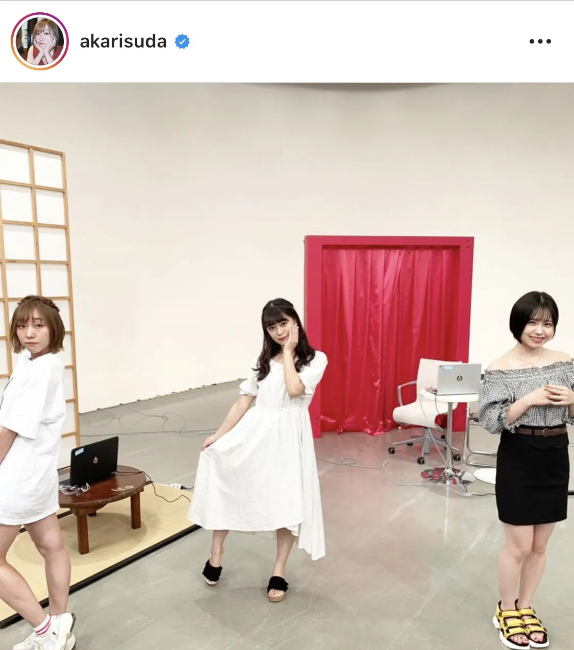 ※須田亜香里オフィシャルInstagram(akarisuda)のスクリーンショット