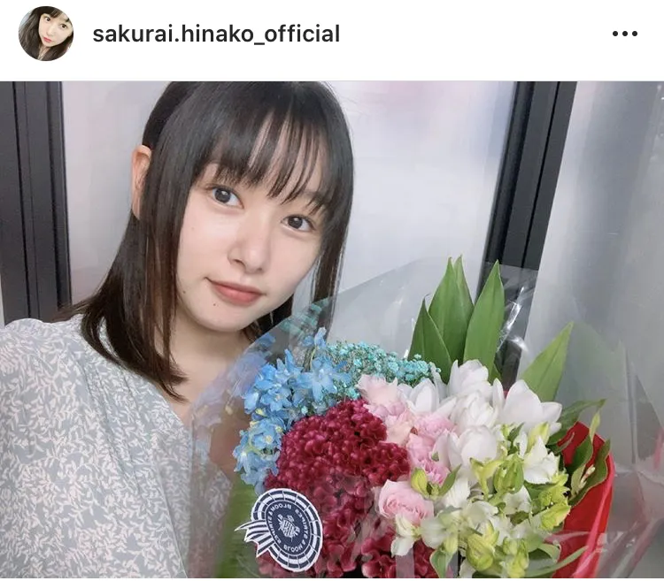 ※桜井日奈子オフィシャルInstagram(sakurai.hinako_official)のスクリーンショット