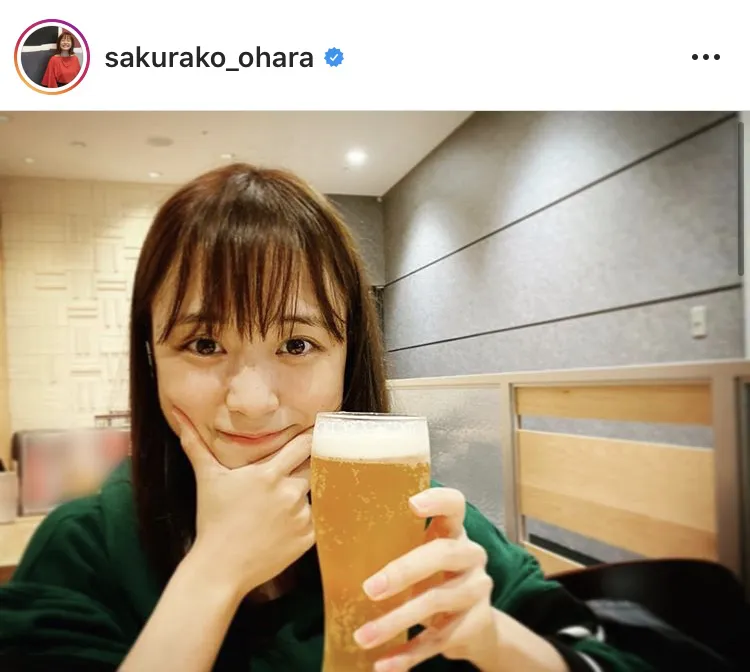 ※大原櫻子公式Instagram(sakurako_ohara)より