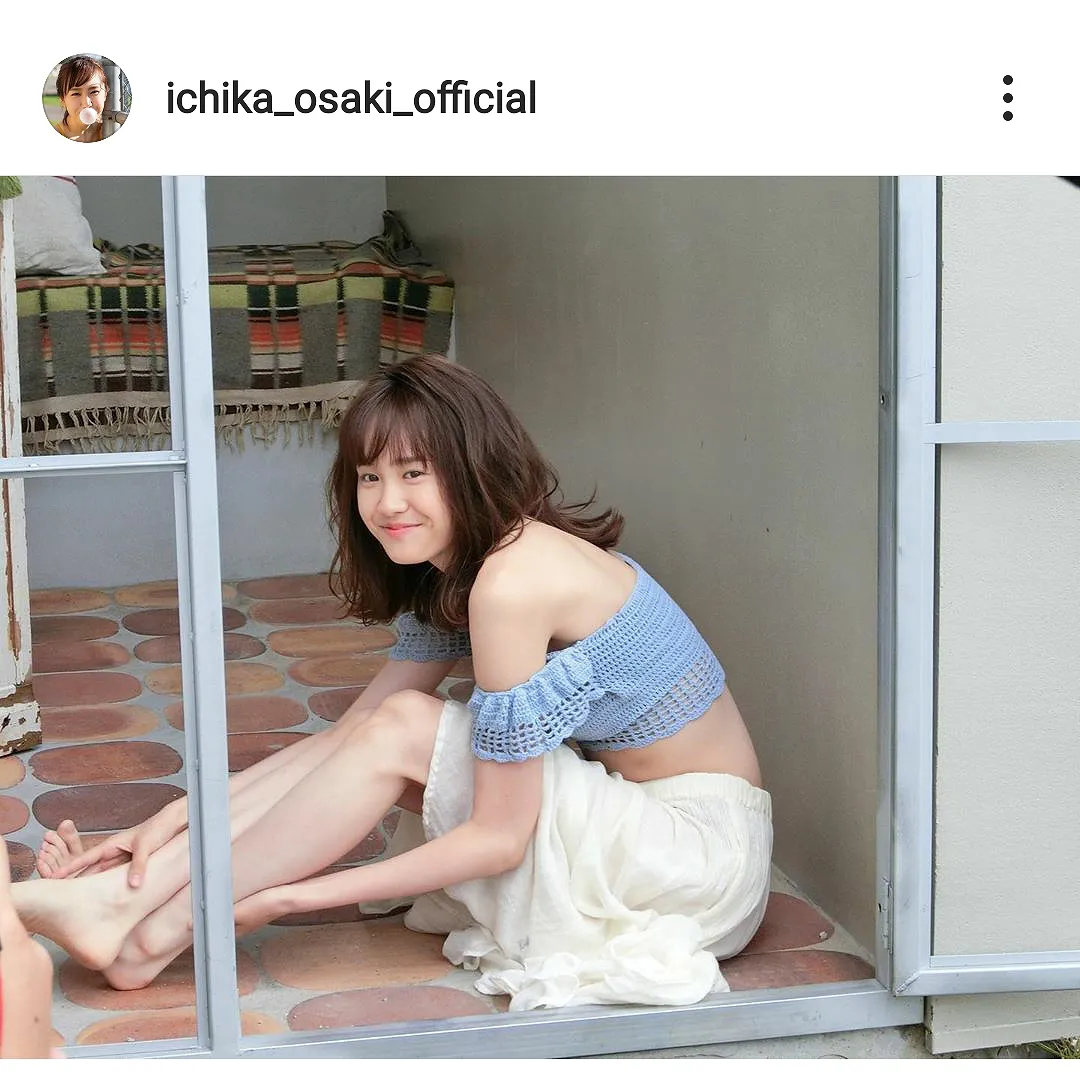 ※画像は尾碕真花(ichika_osaki_official)公式Instagramのスクリーンショット