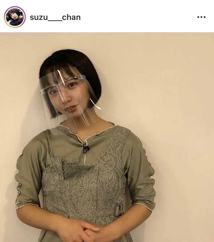 ※山之内すず公式Instagram(suzu____chan)のスクリーンショット