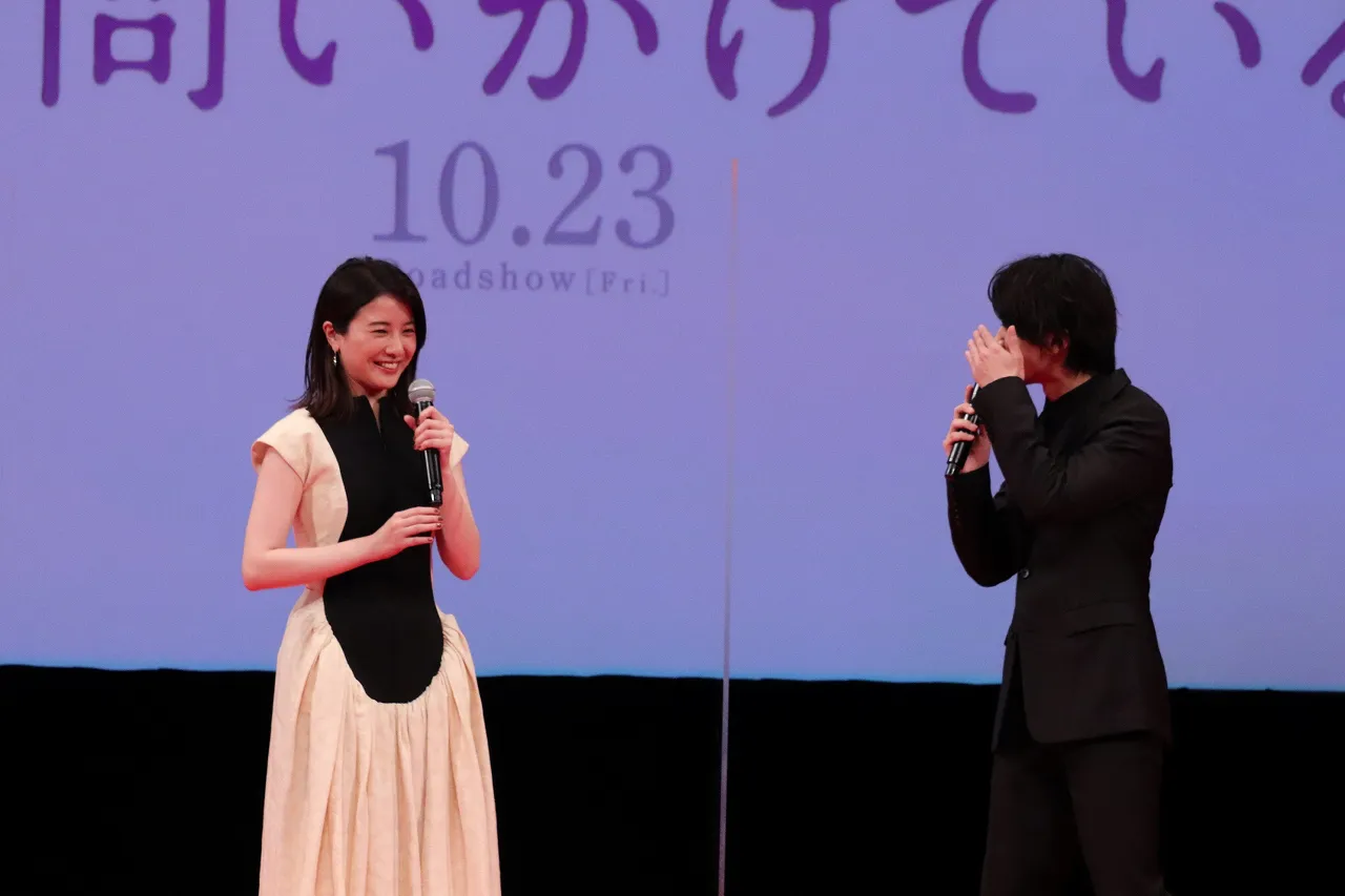 映画「きみの瞳が問いかけている」リモート完成報告イベントより