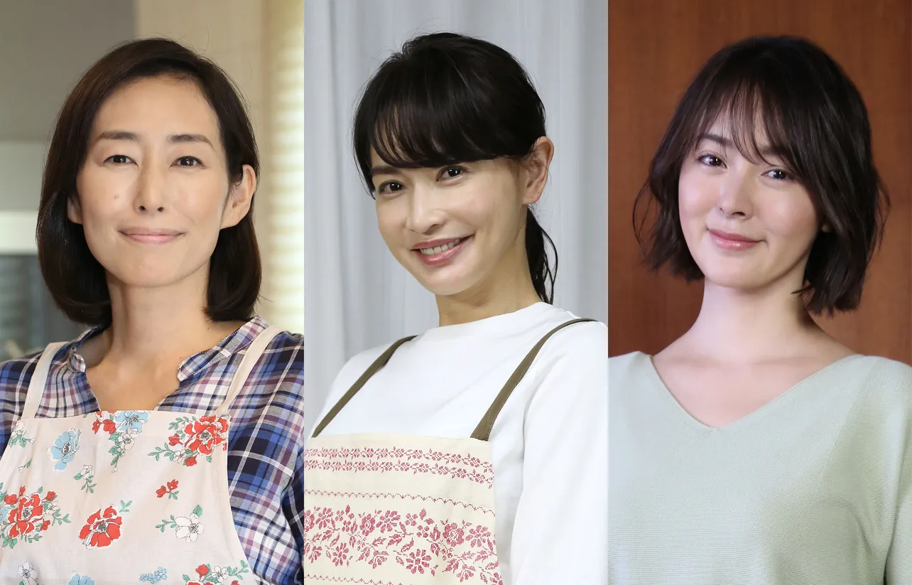 オムニバスドラマでシングルマザーを演じる長谷川京子、木村多江、貫地谷しほり