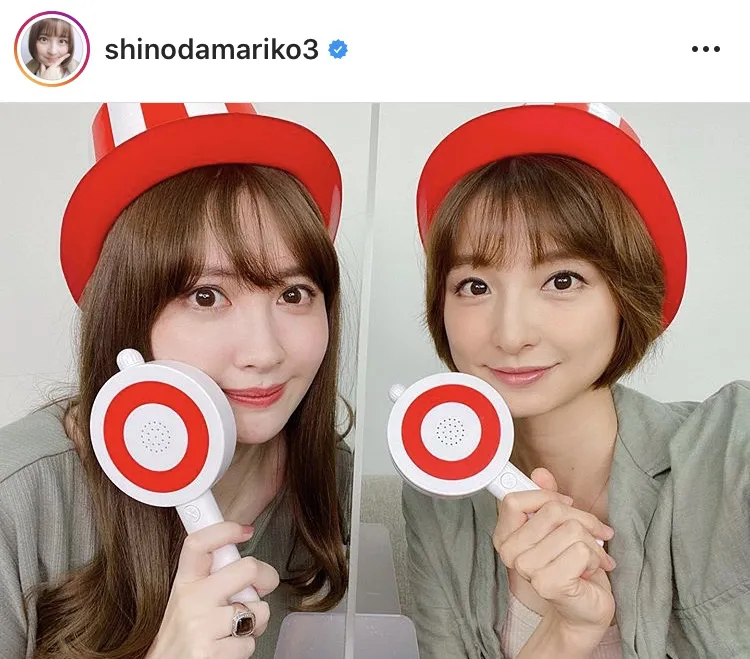 ※篠田麻里子公式Instagram(shinodamariko3)より